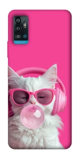 Чохол на ZTE Blade A71 Pink kitty фото 1 з 1