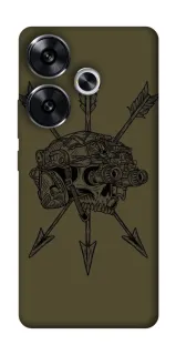 Чохол на Xiaomi Poco F6 Mil skull фото 1 з 1