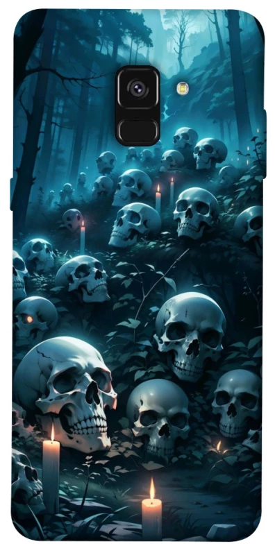 Чохол на Samsung A530 Galaxy A8 (2018) Skulls v3 фото 1 з 1