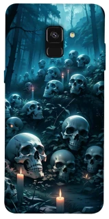 Чехол на Samsung A530 Galaxy A8 (2018) Skulls v3 фото 1 из 1