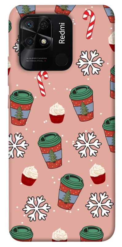 Чохол на Xiaomi Redmi 10C Новорічний v38 фото 1 з 1