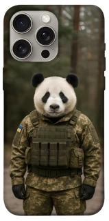 Чехол на Apple iPhone 15 Pro Max (6.7") Панда защитник фото 1 из 1