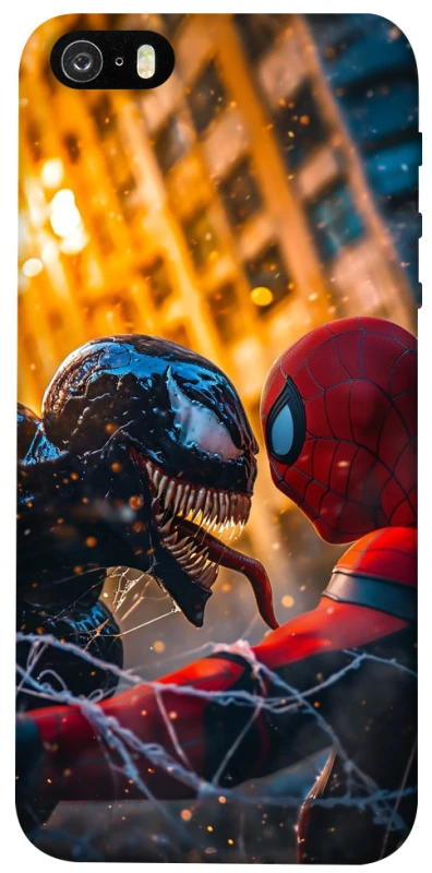 Чохол на Apple iPhone 5/5S/SE Venom vs Spiderman фото 1 з 1