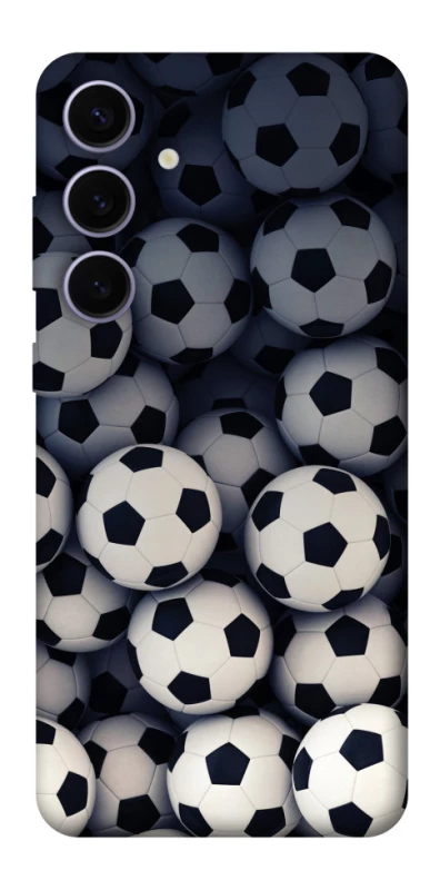 Чохол на Samsung Galaxy S25+ Футбольні м'ячи фото 1 з 1