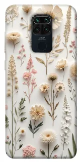 Чехол на Xiaomi Redmi Note 9 / Redmi 10X Floral design ver.1 фото 1 из 1