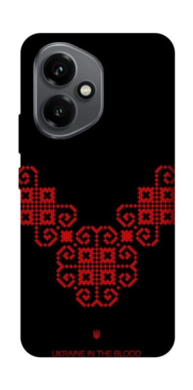 Чохол на Honor 400 Чорно-червона вишиванка фото 1 з 1