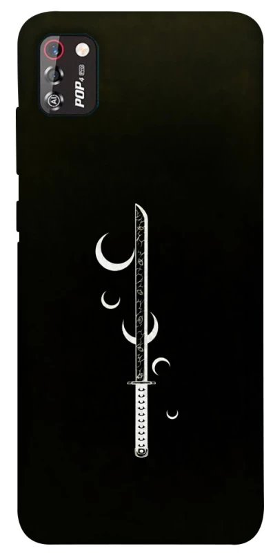 Чохол на TECNO POP 4 Pro Самурай завжди з катаною фото 1 з 1