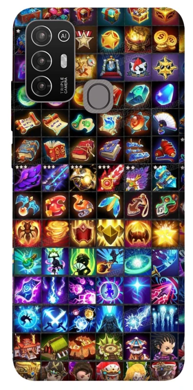 Чехол на ZTE Blade A52 Abilities menu ver.2 фото 1 из 1