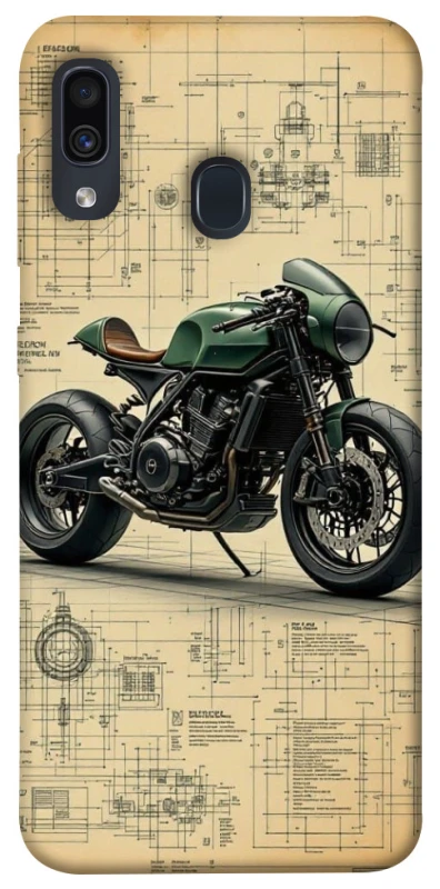 Чохол на Samsung Galaxy A20 / A30 Bike model фото 1 з 1
