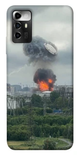 Чехол на ZTE Blade A72 Moscow never sleeps ver.4 фото 1 из 1