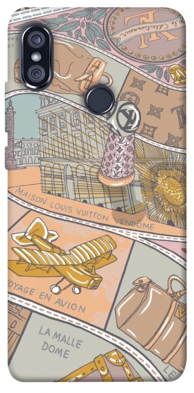 Чехол на Xiaomi Redmi Note 5 Pro / Note 5 (AI Dual Camera) Fashion collage ver.2 фото 1 из 1