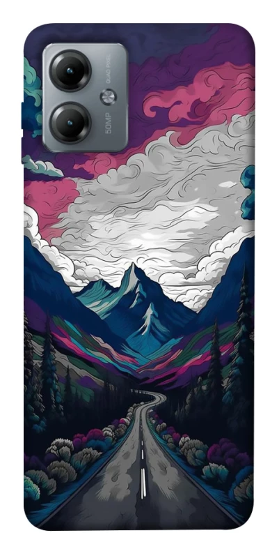 Чохол на Motorola Moto G14 Намальовані гори фото 1 з 1