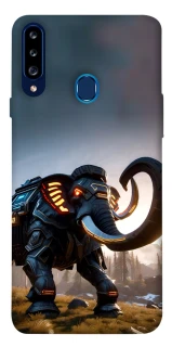 Чохол на Samsung Galaxy A20s Cyber ​​elephant фото 1 з 1