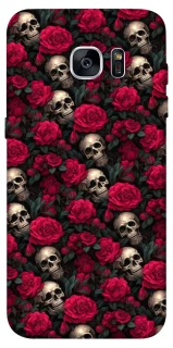Чехол на Samsung G935F Galaxy S7 Edge Черепа и розы фото 1 из 1