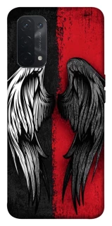 Чехол на Oppo A54 5G / A74 5G Angel and Devil фото 1 из 1