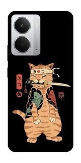 Чохол на Realme 14 Кіт-самурай фото 1 з 1