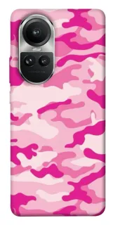 Чехол на Oppo Reno 10 camouflage pink фото 1 из 1