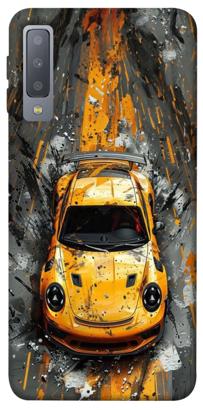 Чохол на Samsung A750 Galaxy A7 (2018) Drawn Porsche фото 1 з 1