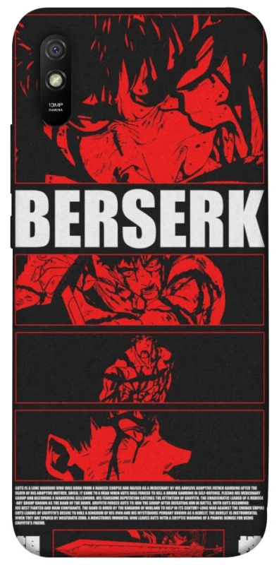 Чохол на Xiaomi Redmi 9A Berserk poster фото 1 з 1
