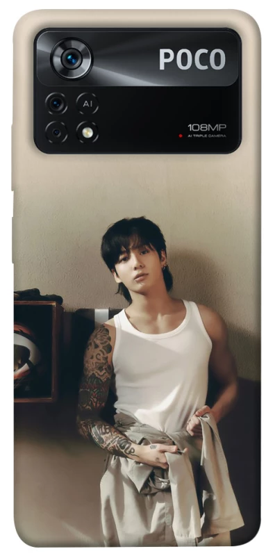Чохол на Xiaomi Poco X4 Pro 5G Jungkook v2 - BTS фото 1 з 1