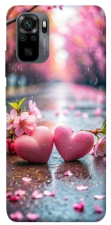 Чехол на Xiaomi Redmi Note 10 / Note 10s Pink heart фото 1 из 1
