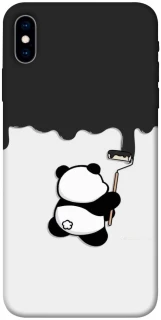 Чохол на Apple iPhone X (5.8") Panda painter фото 1 з 1