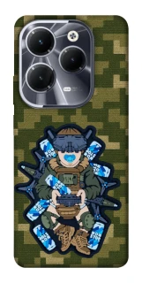 Чехол на Infinix Hot 40 Pro PILOT NON STOP фото 1 из 1