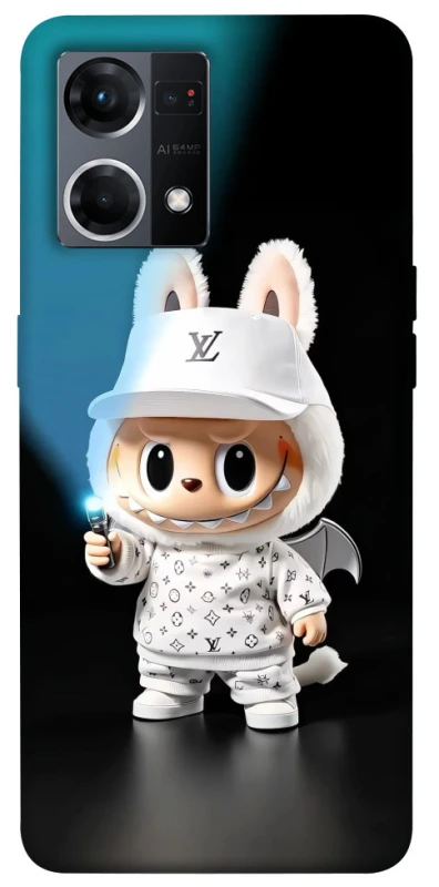 Чохол на Oppo Reno 7 4G Labubu with flashlight ver.1 фото 1 з 1