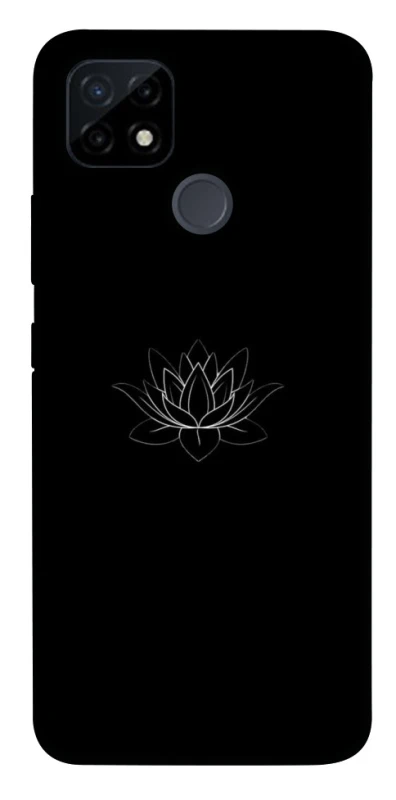 Чохол на Realme C12 Black Lotus фото 1 з 1
