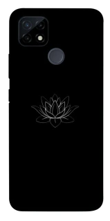 Чохол на Realme C21Y Black Lotus фото 1 з 1