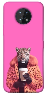 Чохол на Nokia G50 Леопард з кавою фото 1 з 1