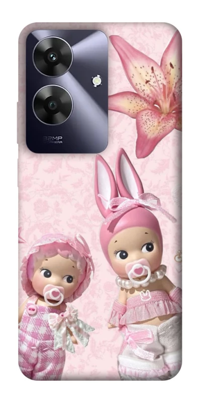 Чехол на Realme Note 60 Vintage Blossom Twins фото 1 из 1