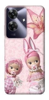 Чехол на Realme Note 60 Vintage Blossom Twins фото 1 из 1