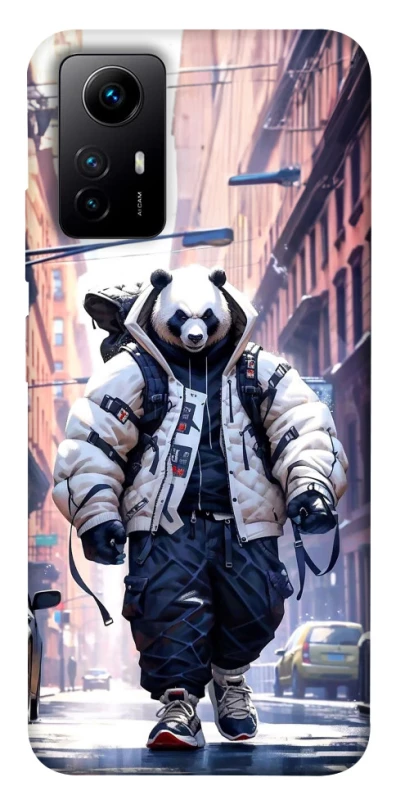 Чохол на Xiaomi Redmi Note 12S Панда кур'єр фото 1 з 1