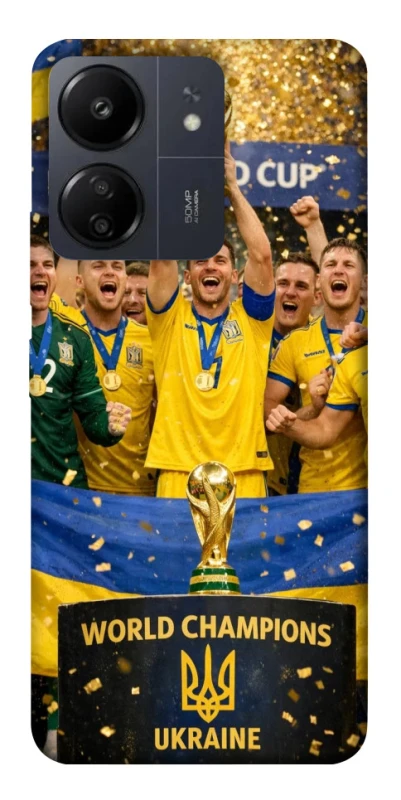 Чехол на Xiaomi Redmi 13C UA-Football ver.5 фото 1 из 1