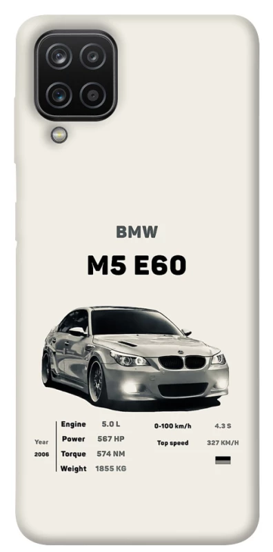 Чохол на Samsung Galaxy A12 BMW M5 E60 фото 1 з 1