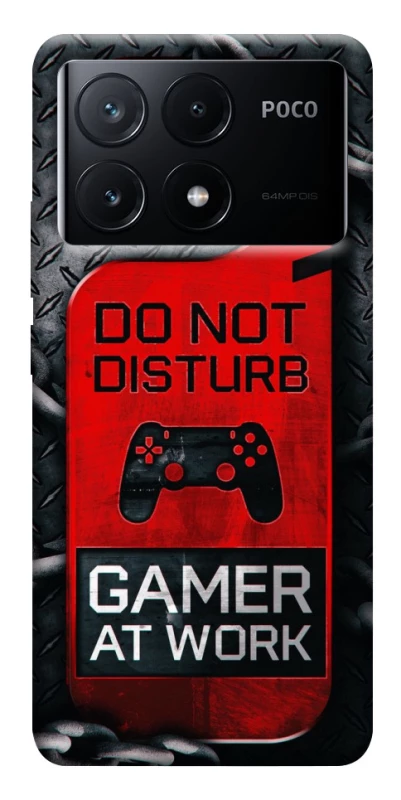 Чохол на Xiaomi Poco X6 Do Not Disturb фото 1 з 1