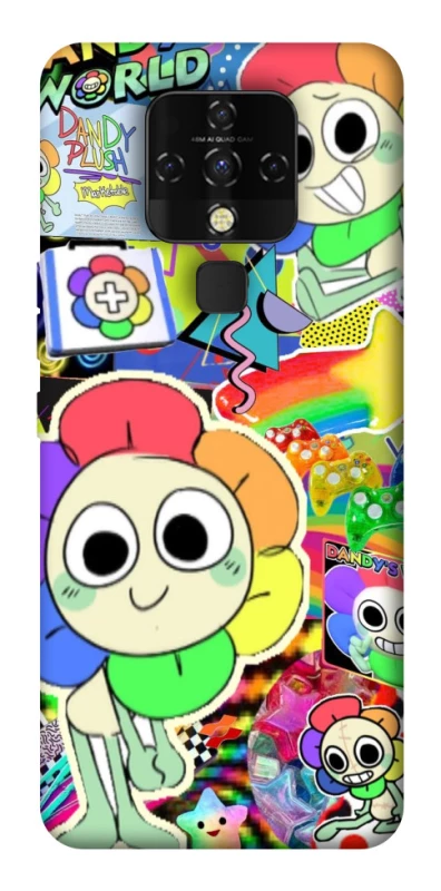 Чохол на TECNO Camon 16 SE Dandy world collage фото 1 з 1