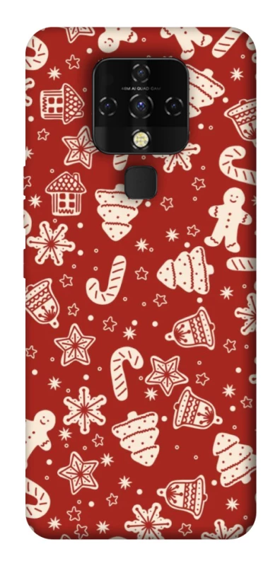 Чохол на TECNO Camon 16 SE Новорічний v3 фото 1 з 1