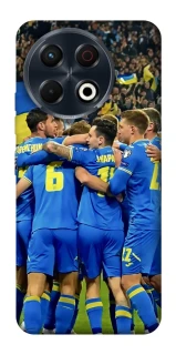 Чехол на TECNO Spark 30 Pro (KL7) Сборная Украины v3 фото 1 из 1