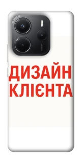 Чехол на Xiaomi Redmi Note 14 4G (Int. version) Дизайн Клієнта фото 1 из 1