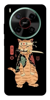 Чехол на ZTE Nubia V70 Max Кот-самурай фото 1 из 1