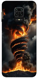 Чохол на Xiaomi Redmi Note 9s / Note 9 Pro / Note 9 Pro Max Вогняний торнадо фото 1 з 1