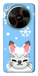 Чохол на ZTE Nubia V70 Max Adopt Me Snow Kitty Smile фото 1 з 1
