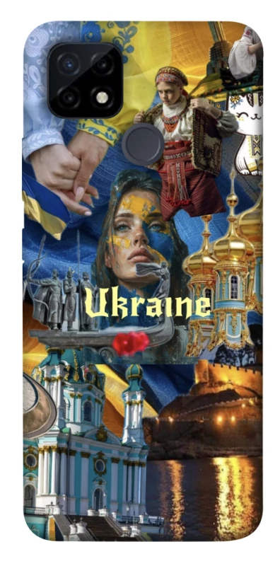 Чохол на Realme C25Y Ukraine style ver.3 фото 1 з 1