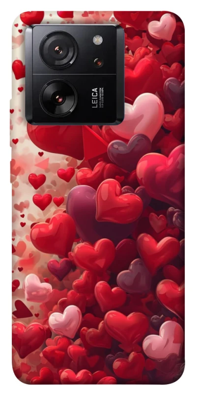 Чохол на Xiaomi 13T Pro Many hearts фото 1 з 1
