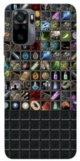 Чехол на Xiaomi Redmi Note 10 / Note 10s Inventory menu ver.2 фото 1 из 1