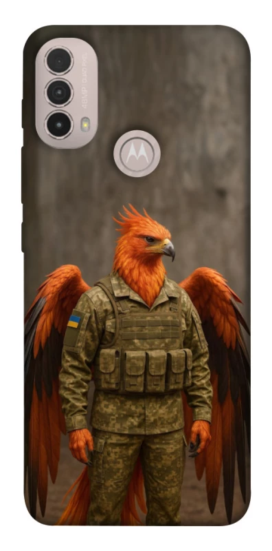 Чохол на Motorola Moto E40 Фенікс захисник фото 1 з 1