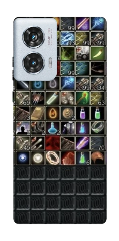 Чохол на Motorola Edge 50 Fusion Inventory menu ver.2 фото 1 з 1