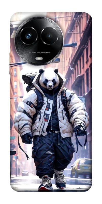Чехол на Realme C67 4G Панда курьер фото 1 из 1